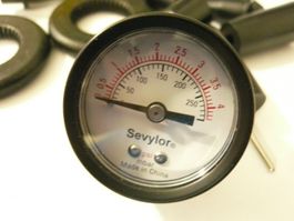 DAMPFMASCHINEN WILESCO E.C.T. MANOMETER