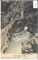 Vernayaz - Gorges du Trient - coloriert