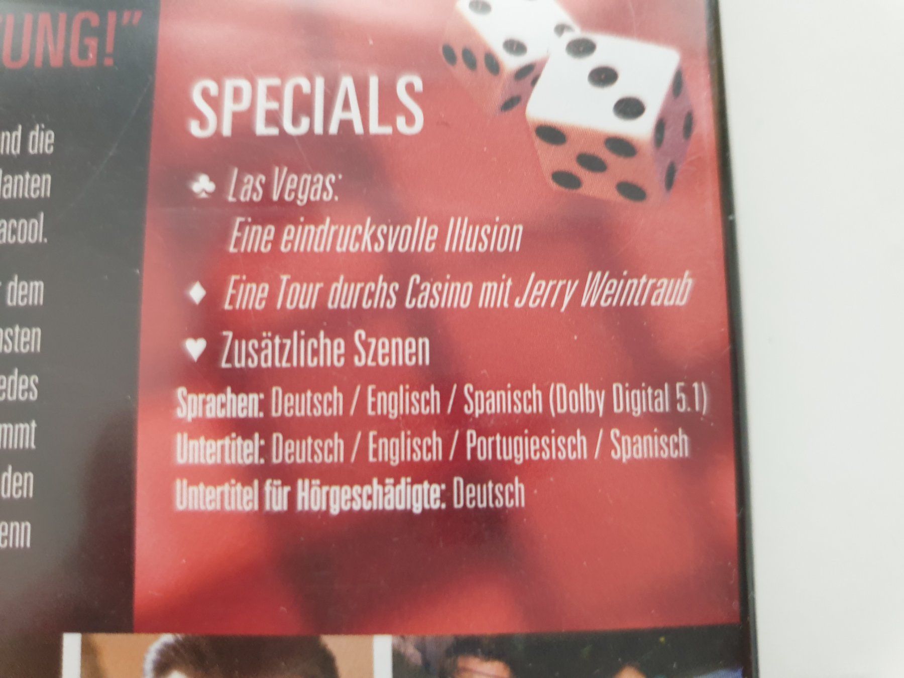 Tutti i DVDs: Ocean's 13 DVD (Neu) – Nuovo e nell'imballaggio originale da Zürich venduto da pau_y8mv 3
