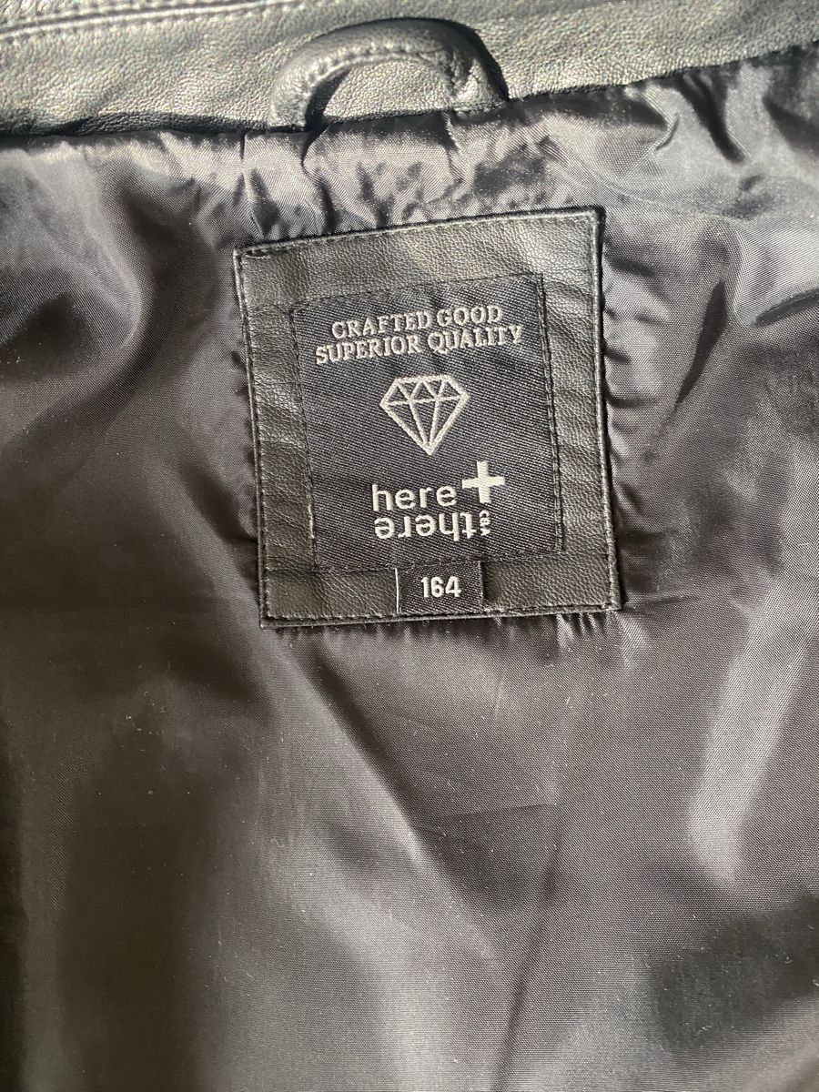 C&A Giacche & Cappotti: Jacke Kunstleder Mädchen – Usato da Waldenburg venduto da Oliro75 3