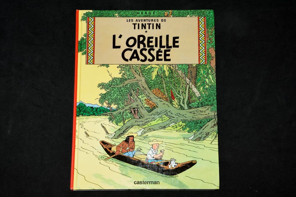 Figurine Tintin – L'Oreille Cassée – Leblon-Delienne 1993 – 1ère Version – N°1033/3000