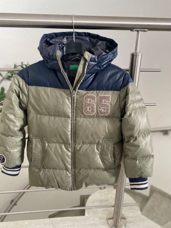 Benetton Kinder Winterjacke Gr 120
