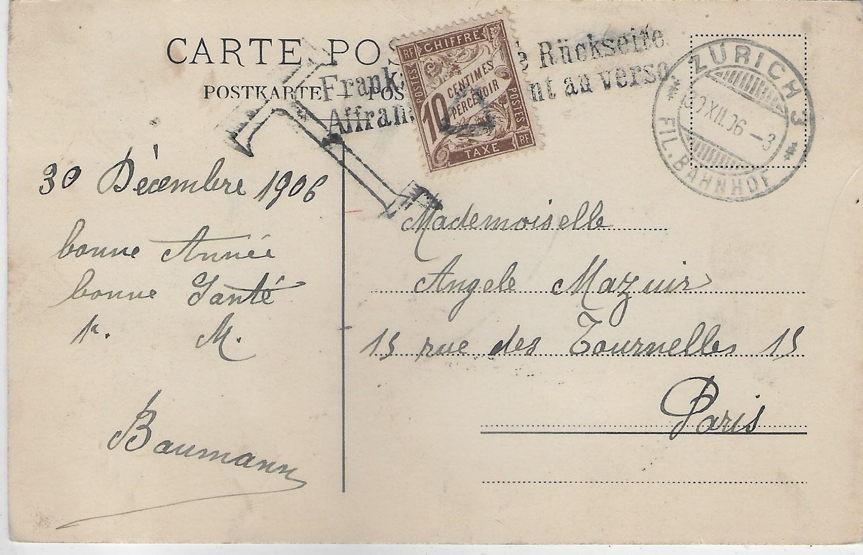 Cartoline postali: Zürich - Waldhaus Dolder im Winter – Usato da Ettingen venduto da Kartenplanet 1