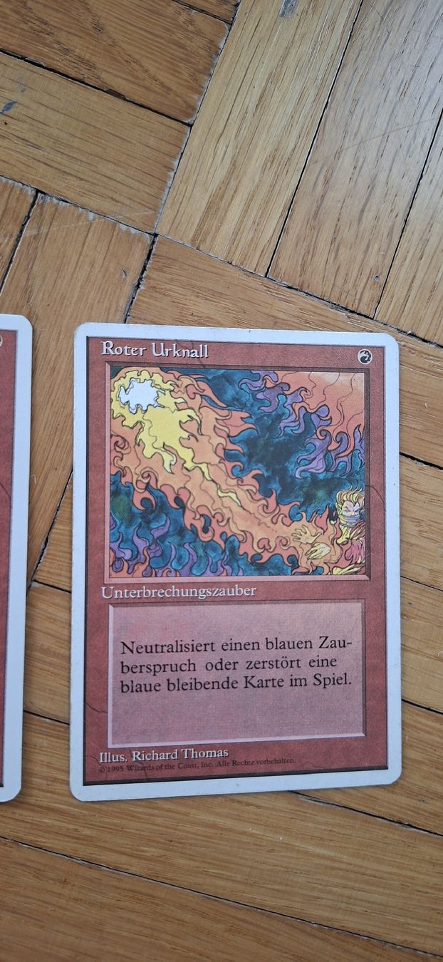 Magic The Gathering Sammelbilder & Trading cards: Magic The Gathering: Roter Urknall 4 Stk – Gebraucht aus Würenlos von bat_y8kw 4