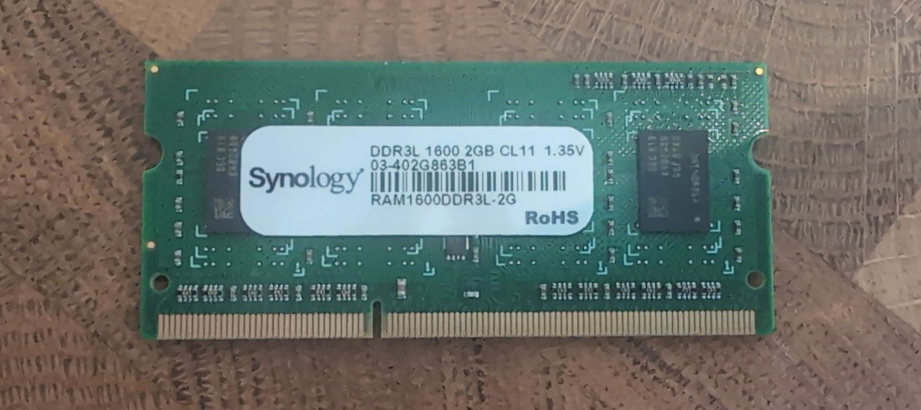 Hyperx Memoria / RAM: Synology RAM 2GB DDR3L 1600 CL9 – Nuovo (secondo la descrizione) da Zürich venduto da artySocke 2