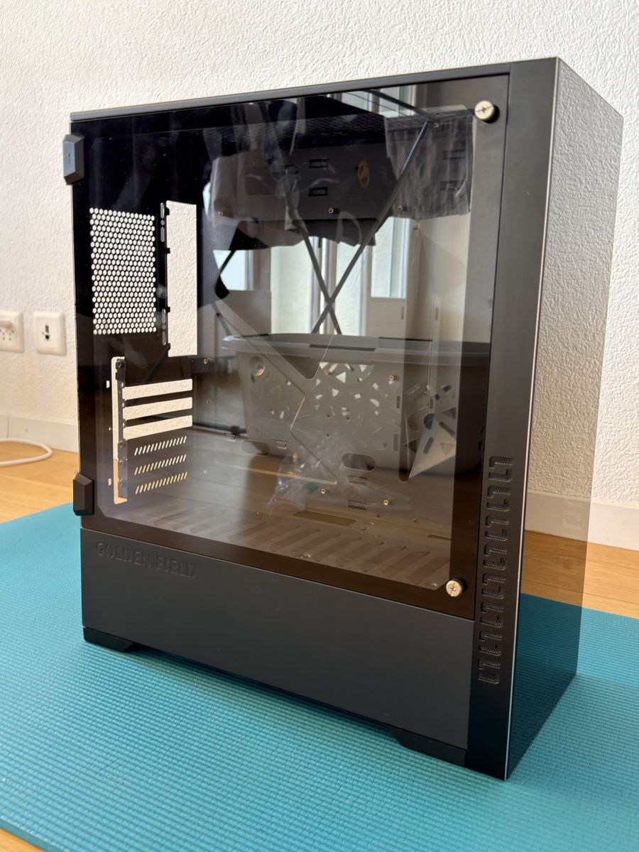 Gehäuse: PC Gehaeuse mit Glasfront schwarz – Gebraucht aus Zollikofen von cedi52