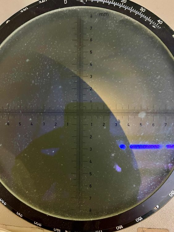 Projecteur de profils Projectina Horlogerie Profiler Mesures (Gebraucht ...