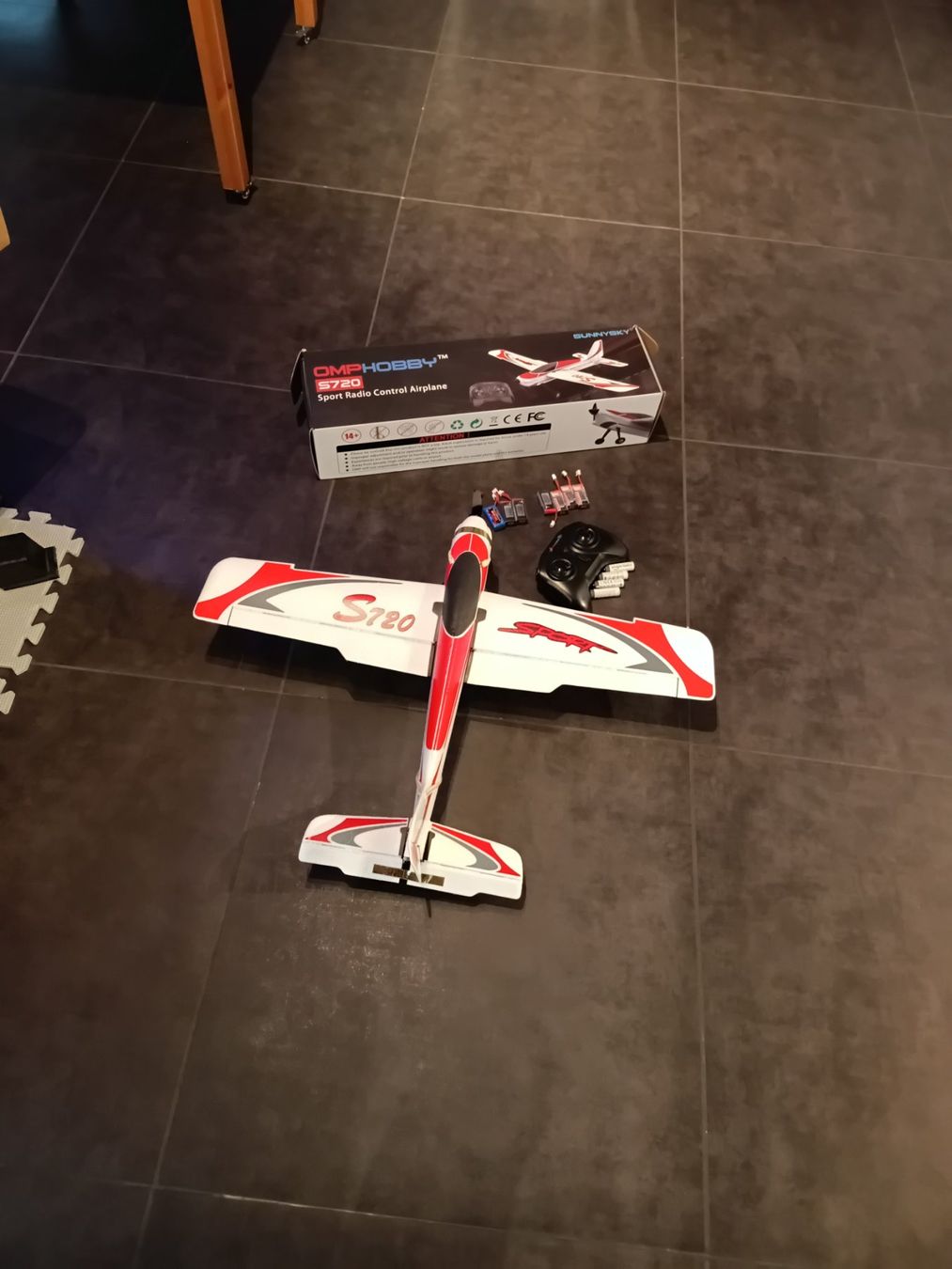 Omphobby RC Modellbau: OMPHobby S720 + 7 Akku + LED mod – Gebraucht aus Bertschikon (Gossau, ZH) von SJLPHI