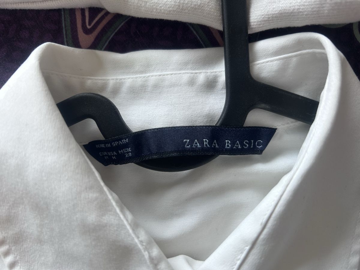 Zara Blusen: Chemise Zara Basic, cintrée, taille S-M – Gebraucht aus Carouge GE von Emilynette 4