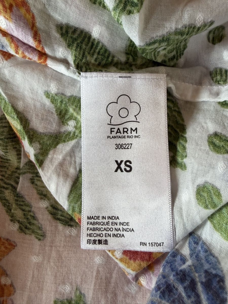 Farm Rio Camicette: Farm Rio Floral Cotton Blouse – Usato da St.Josefen venduto da lop_lh8d 7