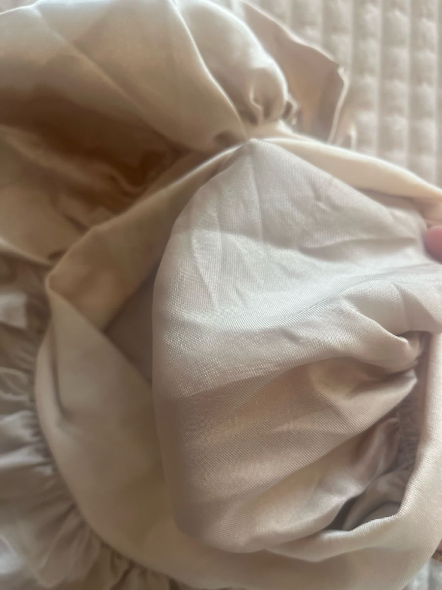 Altro per la cura del corpo: Satin Schlafhaube beige  – Nuovo (secondo la descrizione) da Arch venduto da sibylle.anne 2