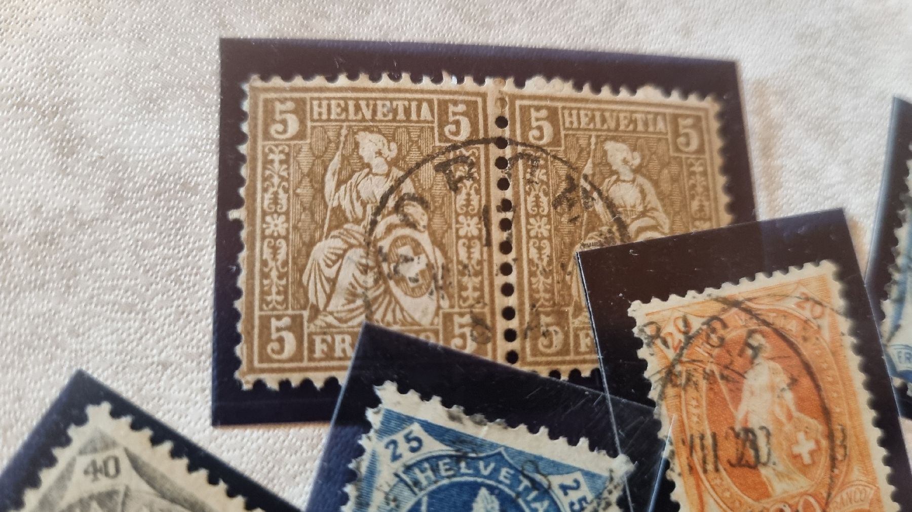 Alle Briefmarken: ALTSCHWEIZ - SAMMLUNG AB 1868 – Gebraucht aus Heimenschwand von Valvora 5
