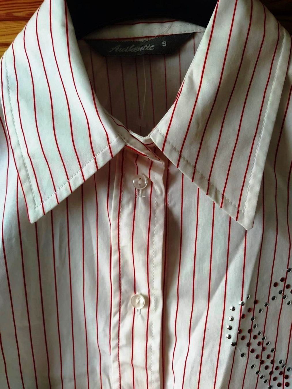 Camicette: Bluse in weiss mit Strass Applikation - Grösse S - – Nuovo (secondo la descrizione) da Zürich venduto da 1-2-3-Verkauft 3