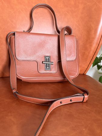 Massimo Dutti sac à main marron