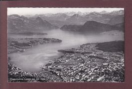 LUZERN - Flugaufnahme - 1962