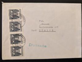 Briefumschlag Ansichtska. Marke Österreich Millstatt Kärnten
