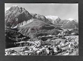 AK Bad Scuol Tarasp Vulpera mit Piz Pisoc