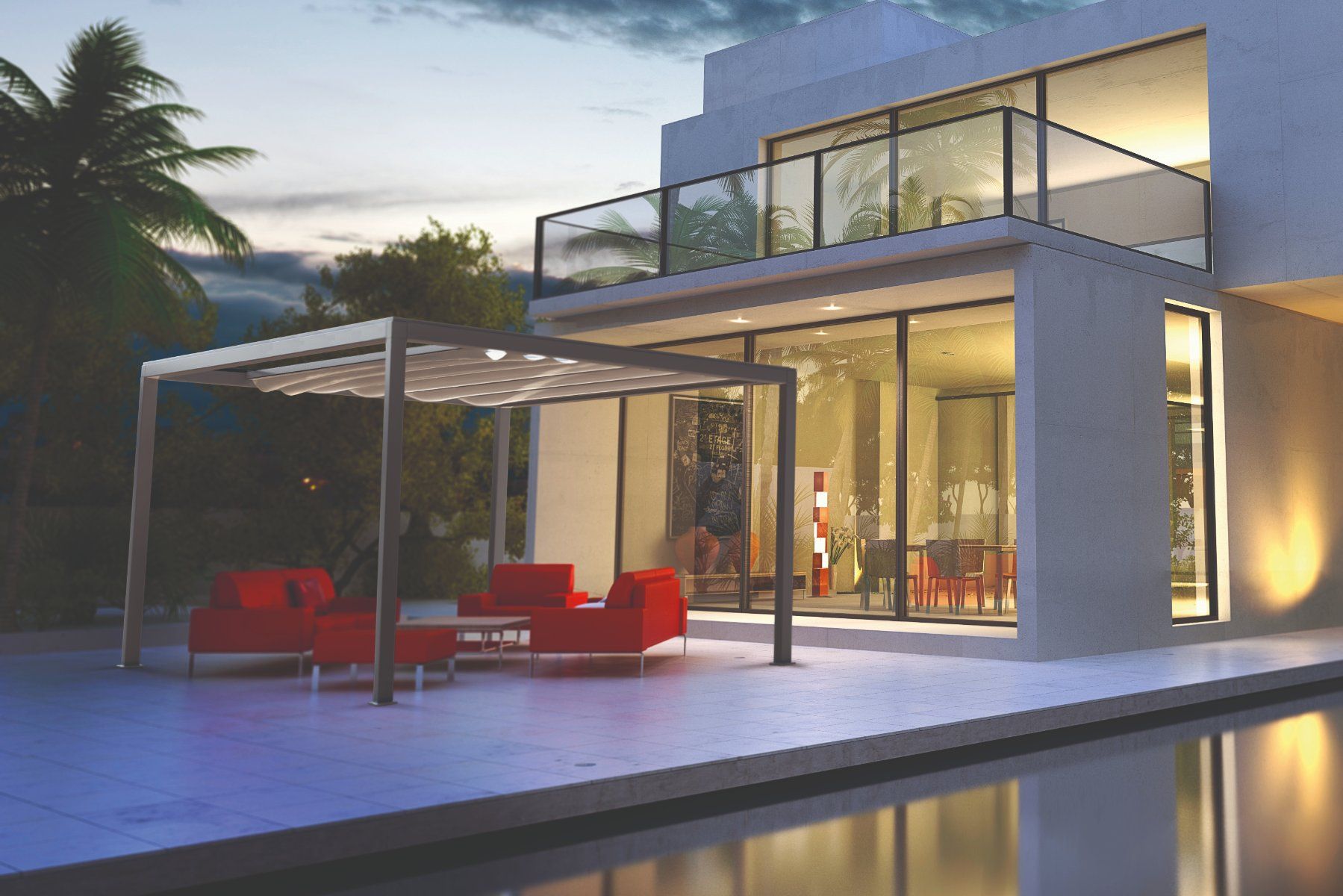 Rifugi: Faltpergola Typ Talas 3x4m – Usato da Däniken SO venduto da TEXBAU_AG