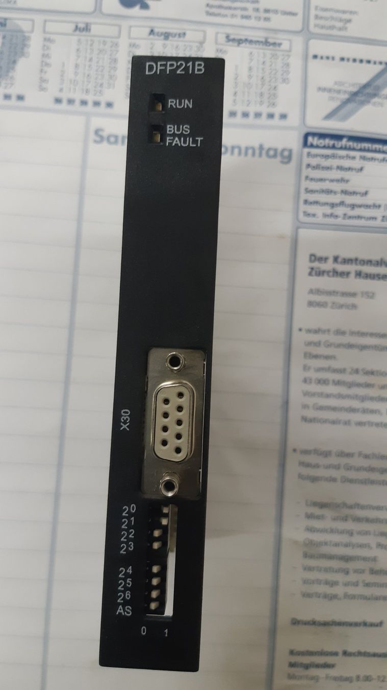 Componenti elettronici: SEW Eurrodrive DFP21B Profibus / Einsatz mit Movidrive B – Usato da Fehraltorf venduto da ust_57