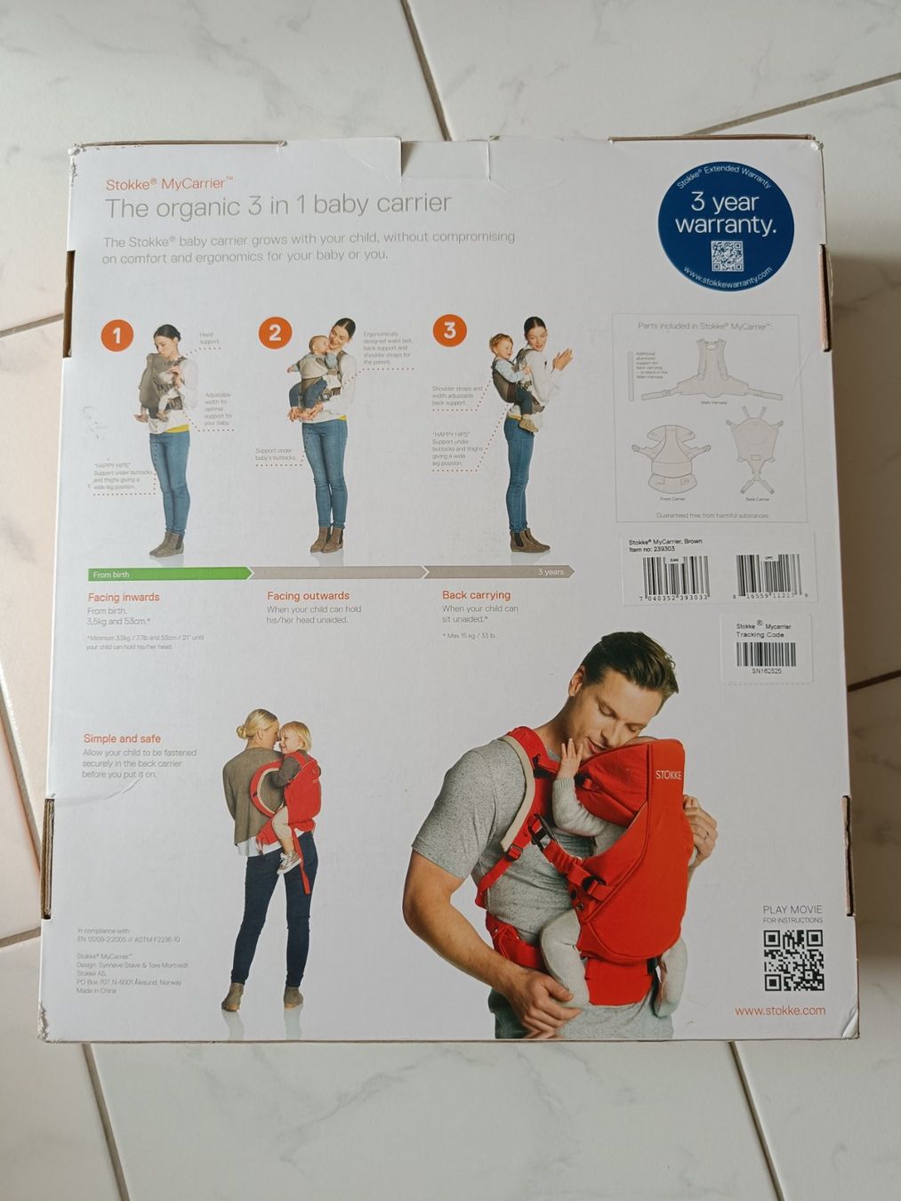 Stokke Bauch- & Rückentragen: Stokke Baby Carrier – Neu (gemäss Beschreibung) aus Schwyz von Francesca54 5