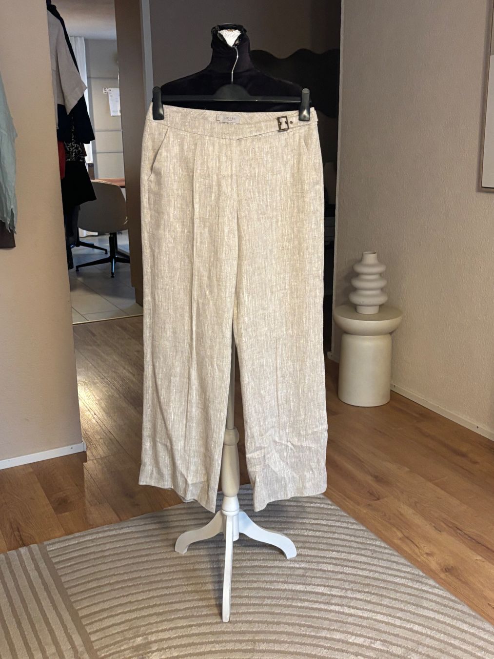 Pantaloni: HOBBS London Marlenehose 100% Leinen – Usato da St. Margrethen SG venduto da dijanaO 5
