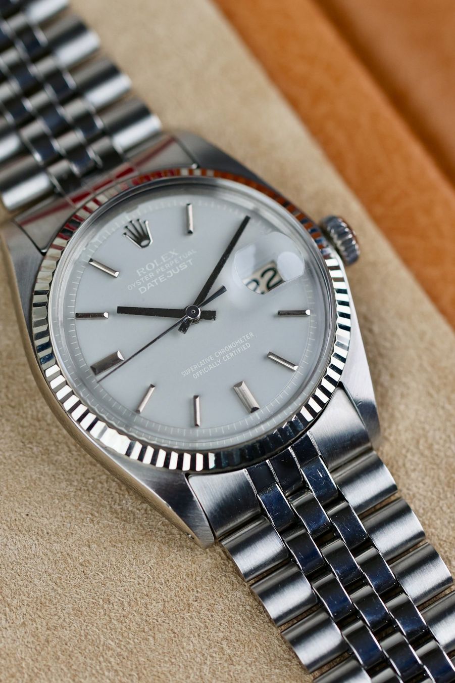 Rolex Uhren: Rolex Datejust 1601 'Ghost Dial' – Gebraucht aus Zürich von Lazulivintagewatches 9