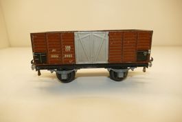 Buco 0: SBB Hochbordwagen braun beladen