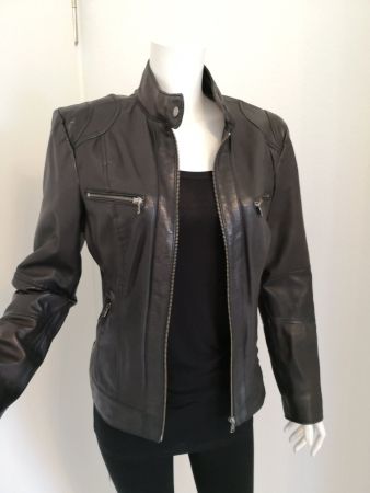 🤩STREET ONE WEICHE LEDER-JACKE SCHWARZ NEUWERTIG