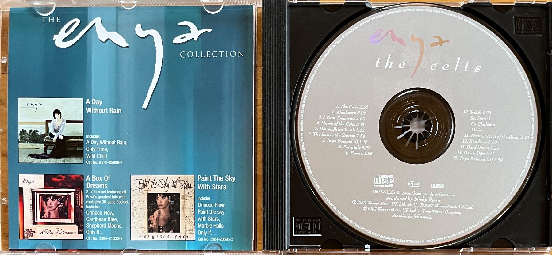 CDs: CD Enya - The Celts – D'occasion à Renan BE par johncactus 2