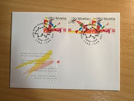 Schweizer Briefmarke Ersttagsbrief 150 Jahre Bundesstaat ...