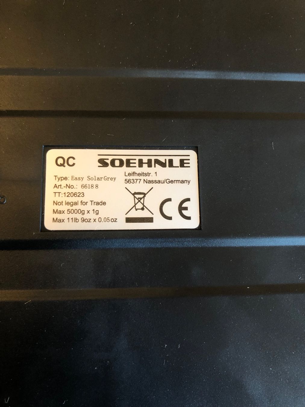 Soehnle Bilance da cucina: Soehnle  Easy Solar Küchenwaage – Usato da Winterthur venduto da Coxorange 1