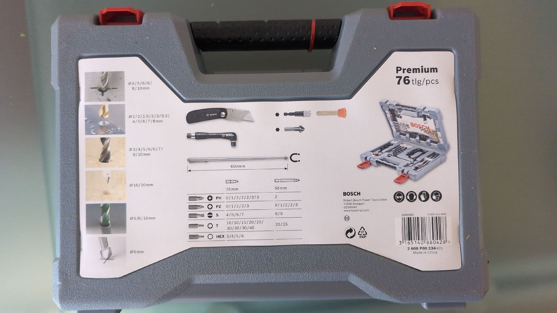 Bosch Alle Werkzeuge: BOSCH Premium 76tlg Bohrerset Neu – Neu und originalverpackt aus Freienwil von MarcelloMarra 1