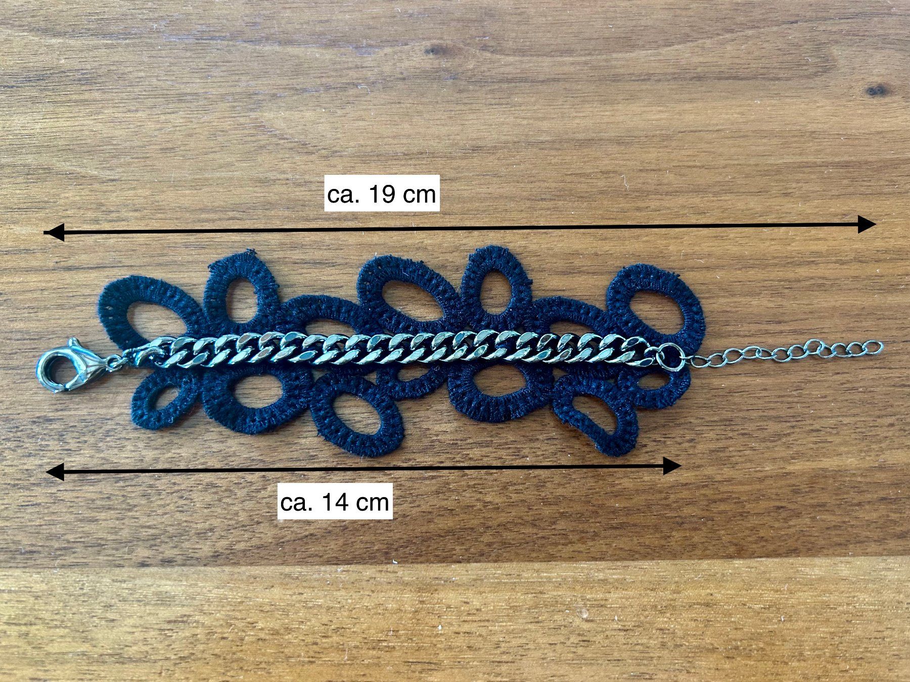 Bracciali & Braccialetti: Armband (schwarz) – Nuovo (secondo la descrizione) da Dietlikon venduto da Mankai 1