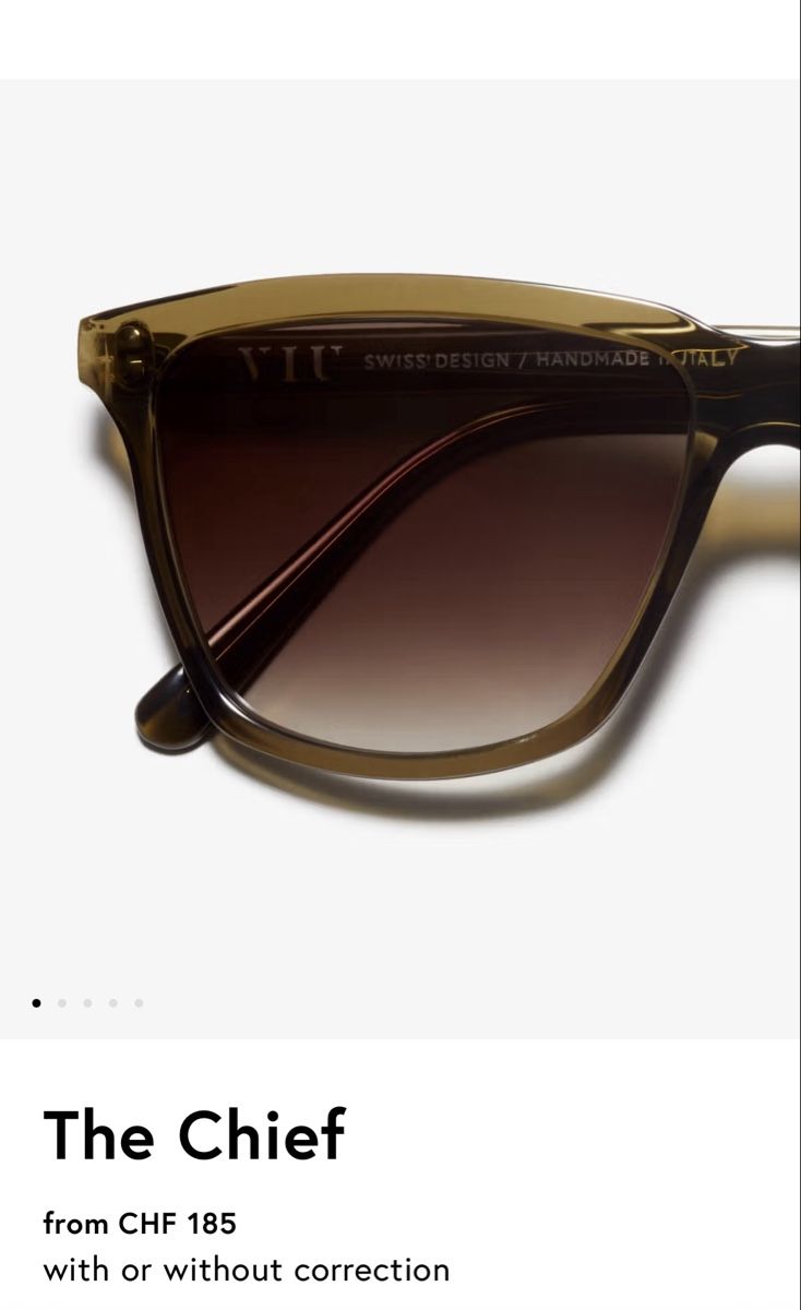 Viu Occhiali & Lenti: VIU The Chief Sunglasses – Nuovo (secondo la descrizione) da Oberägeri venduto da LacLeman39 2