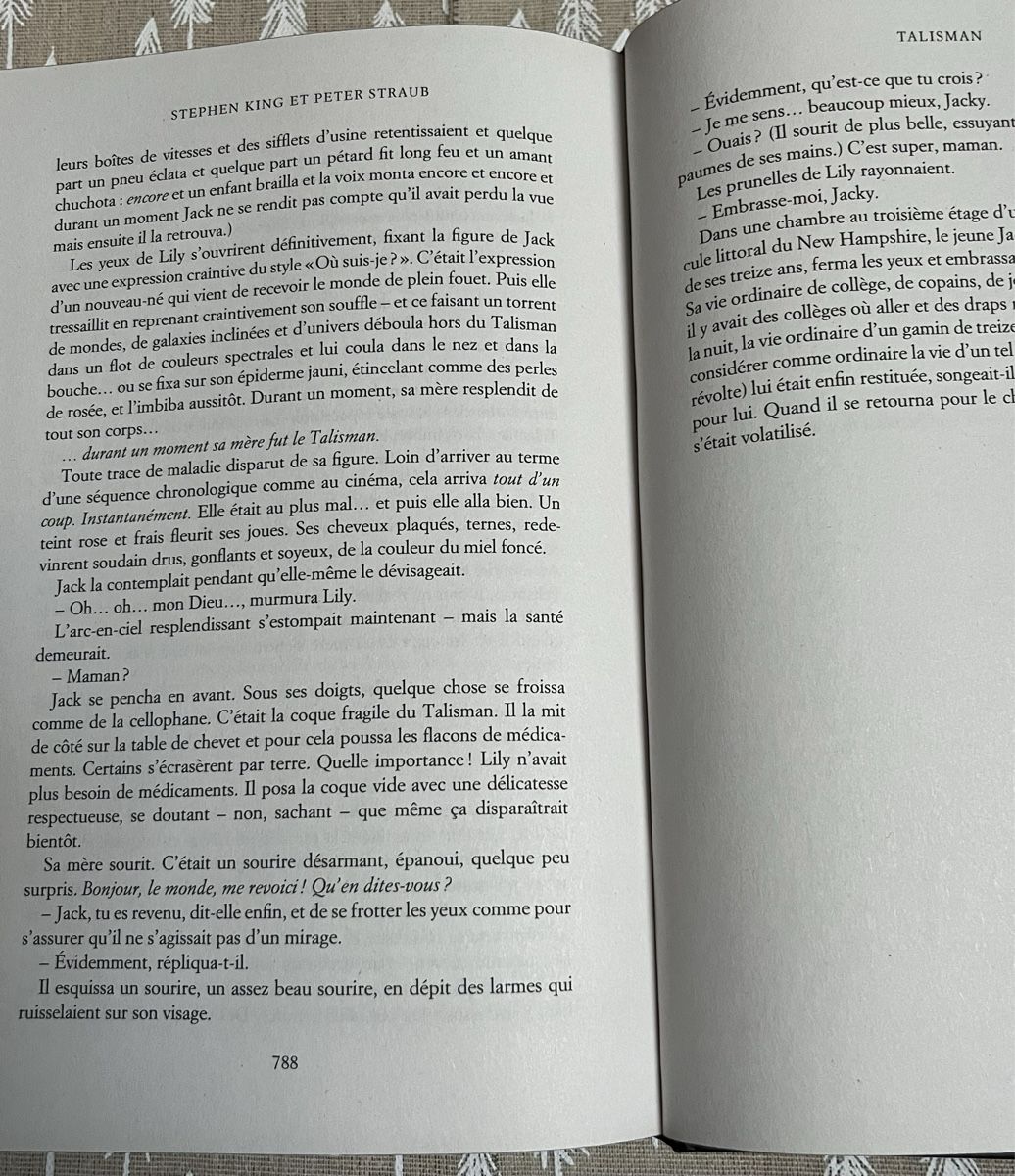 Libri: Stephen King Peter Straub Talisman Roman excellent état – Usato da La Tour-de-Peilz venduto da Pansy02 5