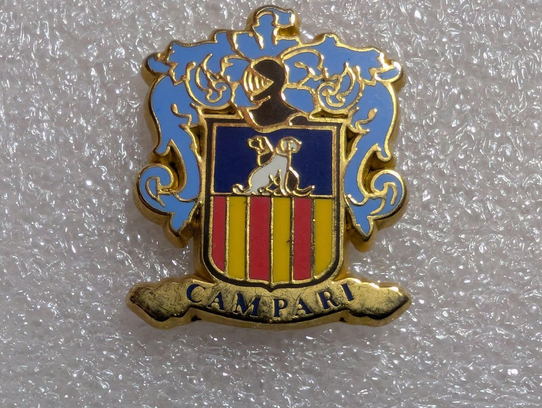 Plaketten & Abzeichen: Ansteckpin 213: Campari – Gebraucht aus Oppligen von Pin-Fall-Shop