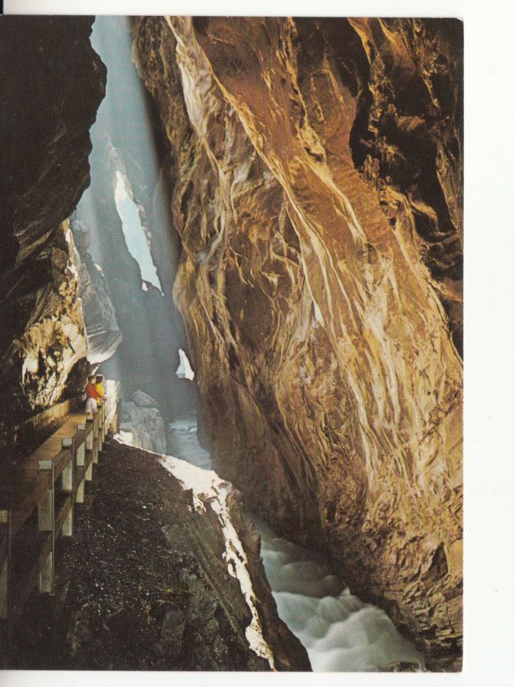 Ansichtskarten: Taminaschlucht 1987 – Gebraucht aus Bürglen TG von StampGraf