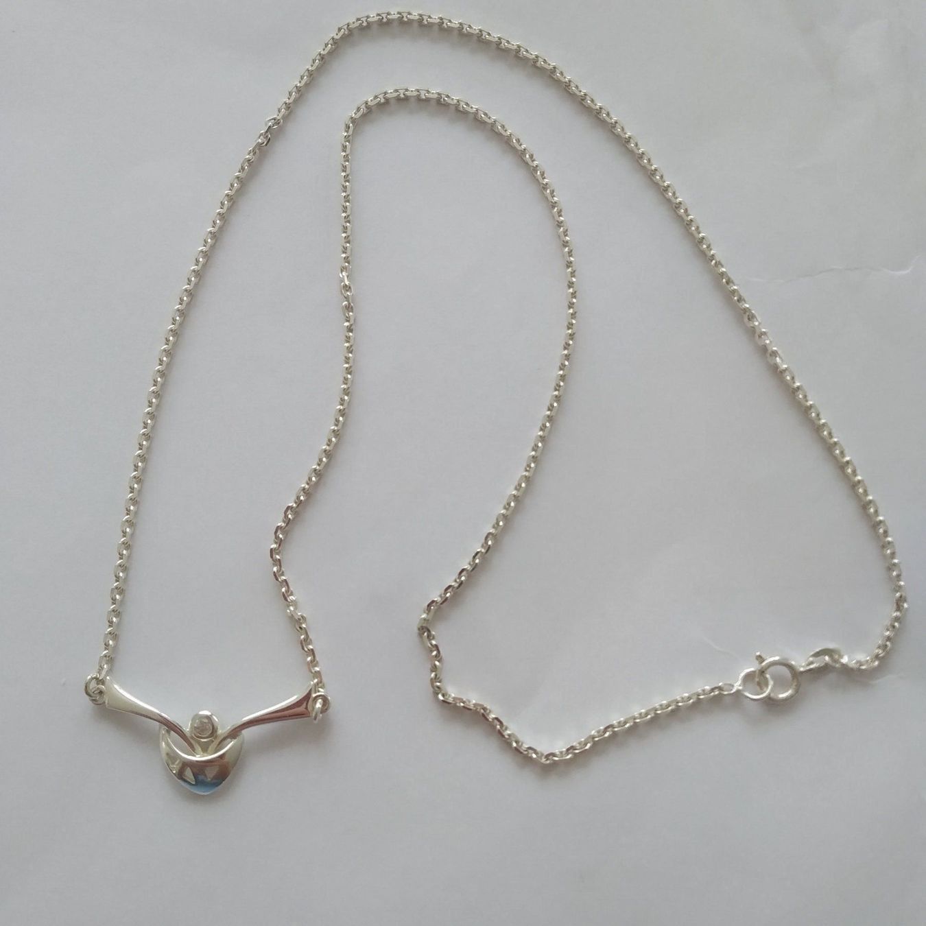 Catenine: Silberkette mit Anhänger Silber 925 – Nuovo e nell'imballaggio originale da Münchenbuchsee venduto da Cori1968