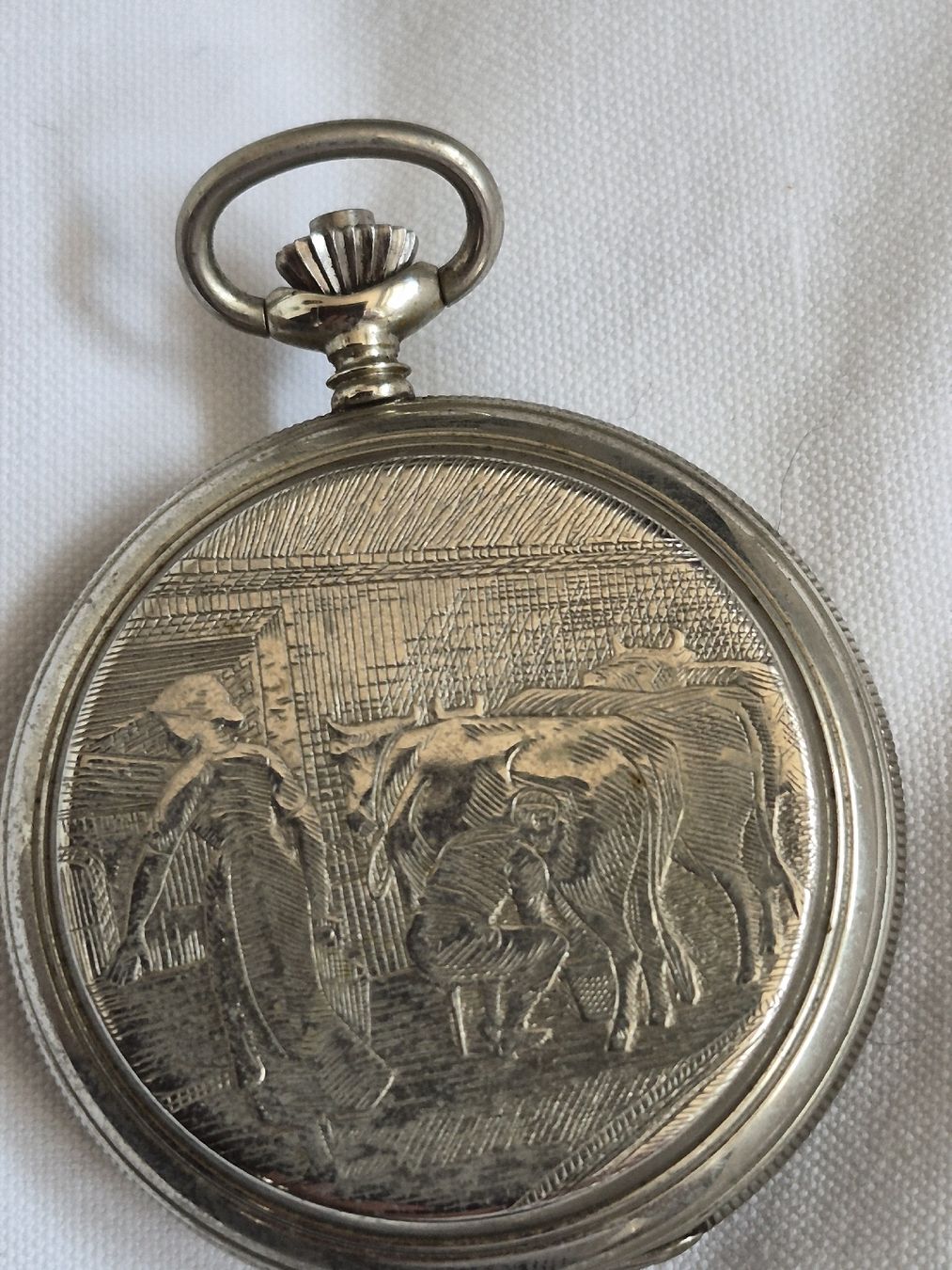 Swiss Orologi: Schöne Chüali Taschenuhr – Usato da cazis venduto da meeroo12 1