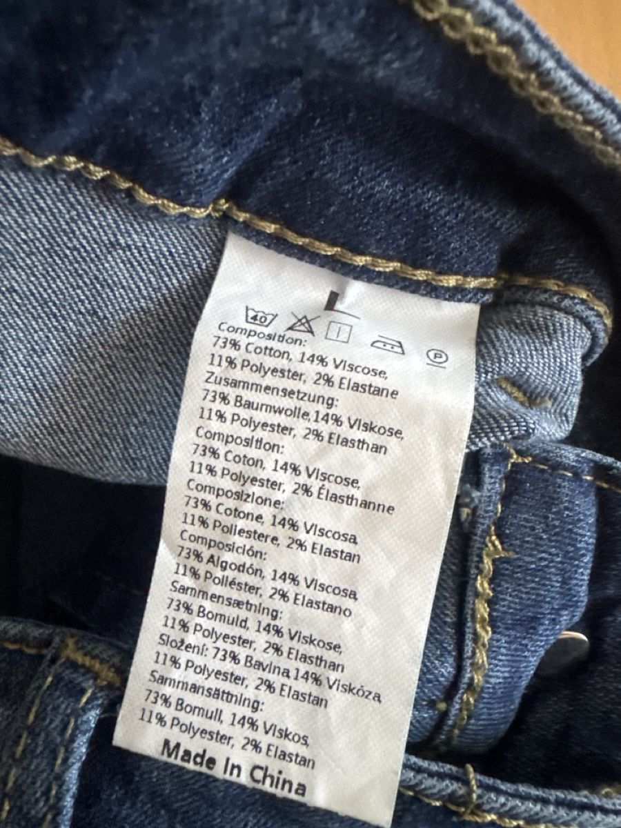 Jeans: Jeans Damen Gr. L dunkelblau neue Ware – Nuovo e nell'imballaggio originale da Abtwil SG venduto da ale2002 2