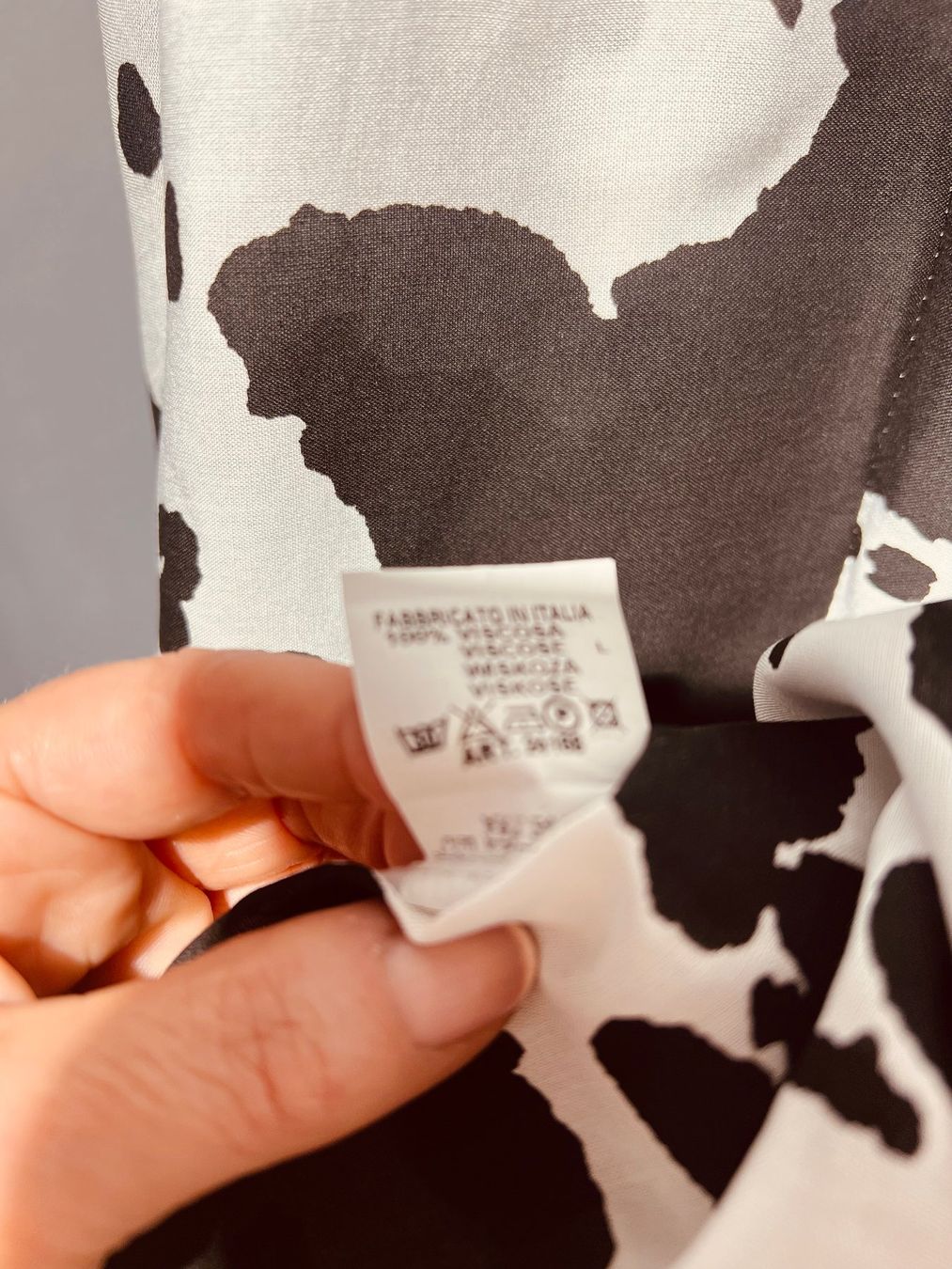 Vestiti: Leichtes Sommer-Hängerkleid in "Kuh-Optik" – Nuovo e nell'imballaggio originale da Zürich venduto da Naebeli 2