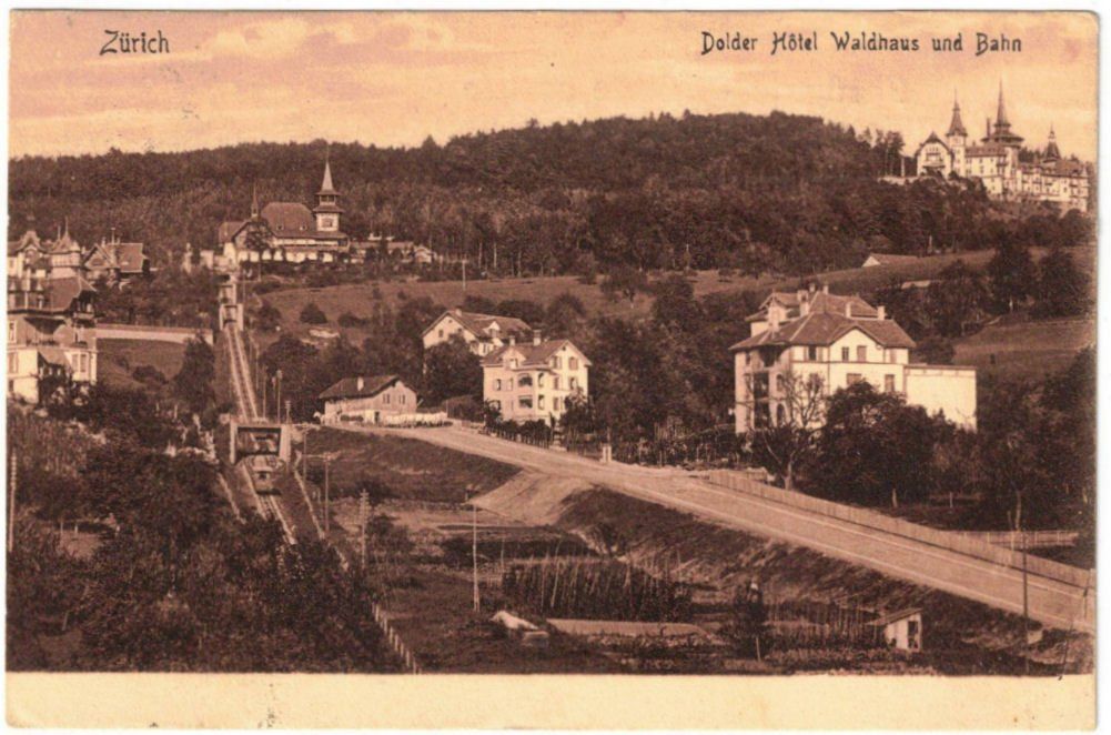 Cartoline postali: Zürich - Standseilbahn Dolder – Usato da Binningen venduto da Mountainrider