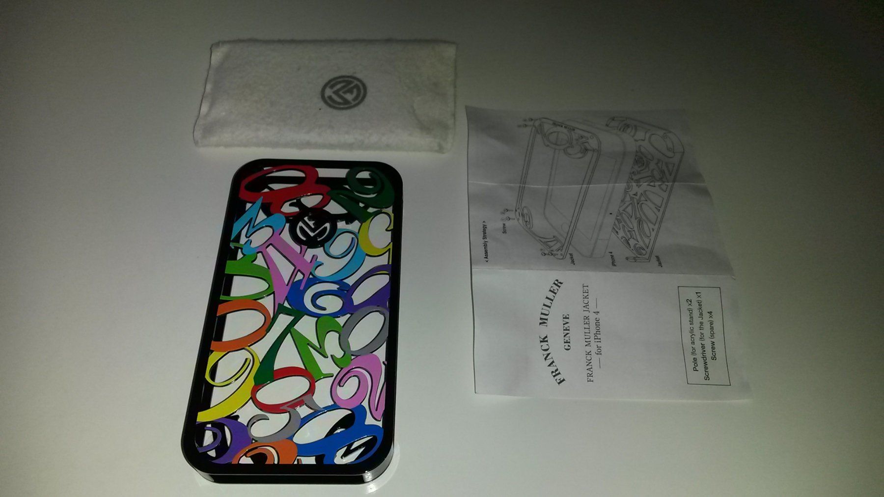 Coques & Protection écran: Franck Muller Luxury iPhone 4 Originale RARE – Neuf (Voir description) à Lausanne par asdyx