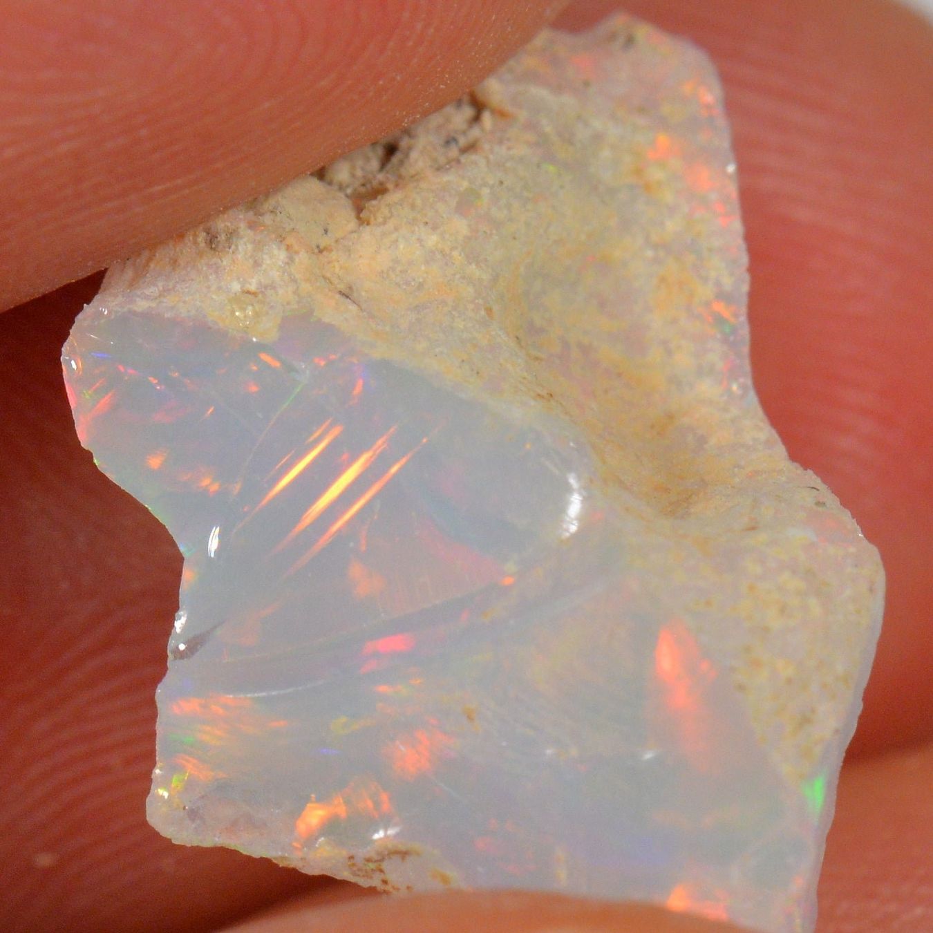 Edelsteine: 7.7 Karat - Roher Äthiopischer Welo Opal – Neu (gemäss Beschreibung) aus Rüti ZH von DeinOpal 1