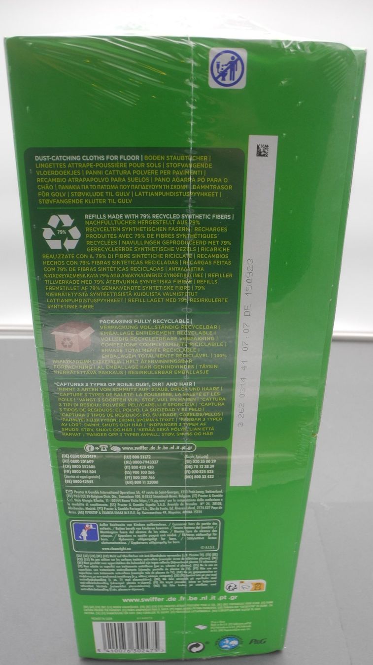 Swiffer Altro in Apparecchi per la pulizia: Giga Pack Swiffer Dry Tücher – Nuovo e nell'imballaggio originale da Kottwil venduto da Crazyrolf 1
