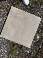 Feinsteinzeugplatten 60 × 60 × 2 cm  Betonoptik Schlamm