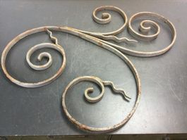 Antike dekoratives Element aus Eisen für Garten!