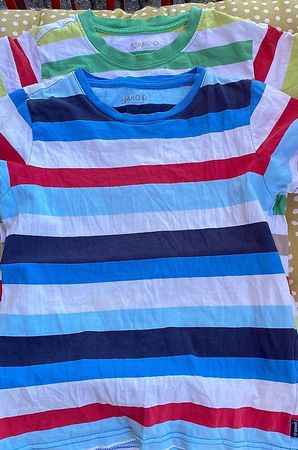 2T-Shirts JAKO-O gestreift 128/134