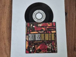 Guns N' Roses Live and Let Die, 7" Vinyl Single