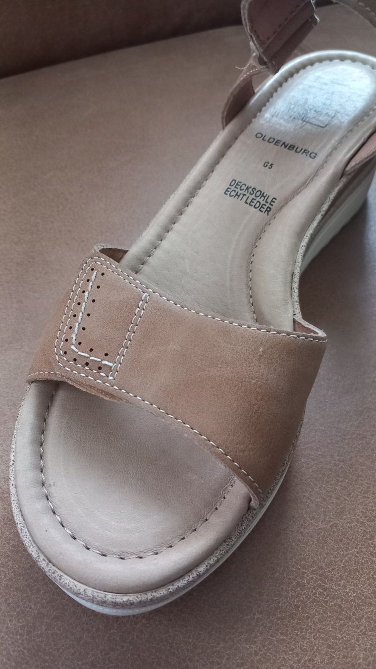 Scarpe da donna: Sandalen Leder braun gr 38 – Nuovo (secondo la descrizione) da Eggersriet venduto da Taylorjam 4